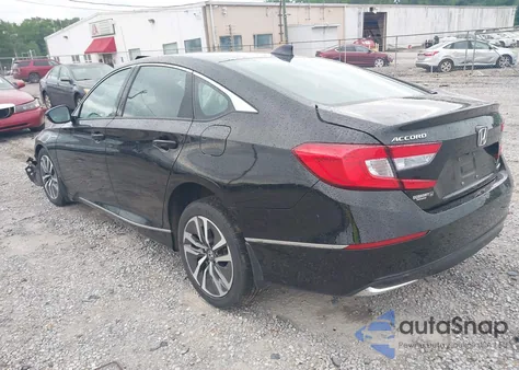 2018 Honda Accord Hybrid Ex-L from USA, damaged, VIN 1HGCV3F53JA001899